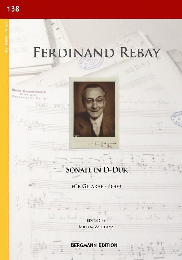 Ferdinand Rebay, Sonate in D-Dur für Gitarre