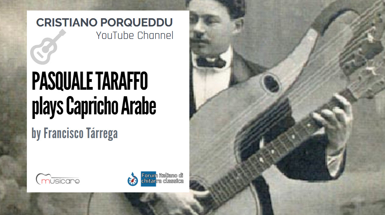 Pasquale Taraffo suona "Capricho Arabe" di Francisco Tárrega